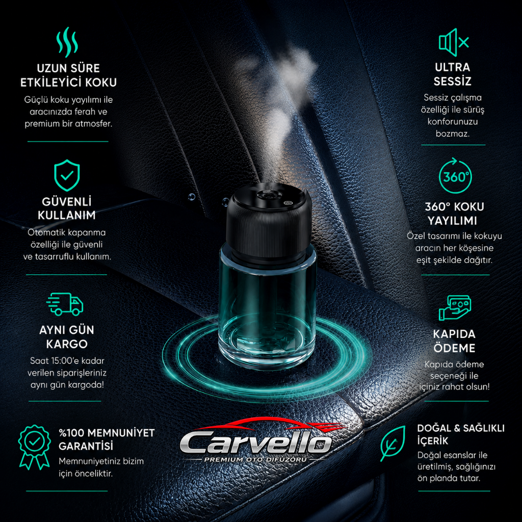 Carvello - Long Oto Difüzörü