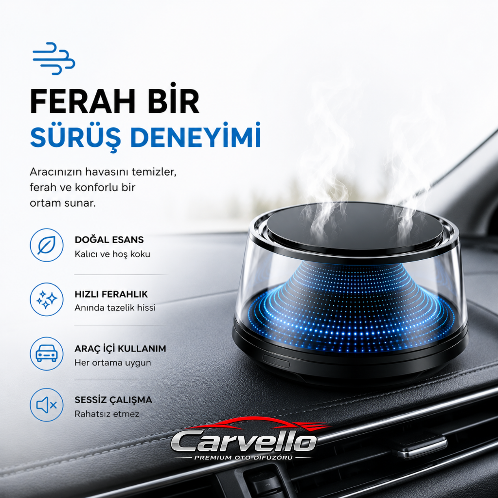 Volcano Akıllı Araç Koku Difüzörü
